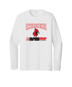 Cheer White Out Performance Long Sleeves