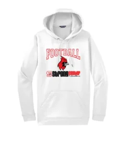 Football White Out Performance Hoodie